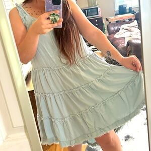 White birch dress